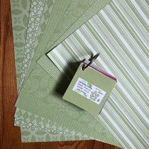 SU! Designer Paper Series 12x12 Certainly Celery